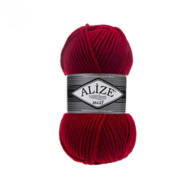 Пряжа Alize Superlana maxi 100м/100г (56)