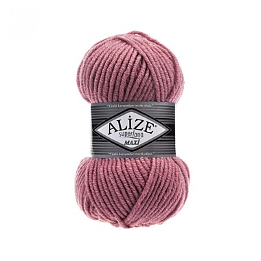 Пряжа Alize Superlana maxi 100м/100г (204)