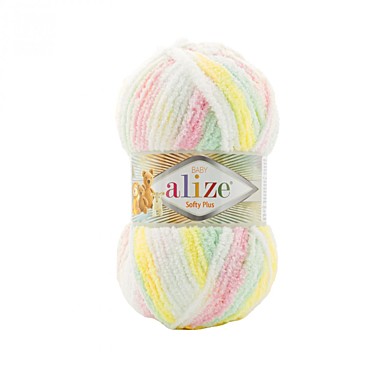 Пряжа Alize SOFTY Plus 120м/100г (5862)