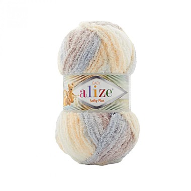 Пряжа Alize SOFTY Plus 120м/100г (6463)