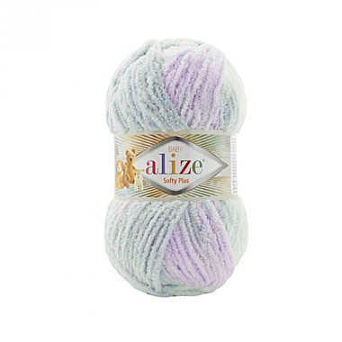 Пряжа Alize SOFTY Plus 120м/100г (6466)