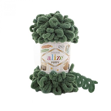 Пряжа Alize PUFFY 9,2 м/100г (532) 
