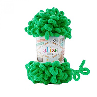 Пряжа Alize PUFFY 9,2 м/100г (778) 